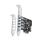 Kontroler Axagon PCEU-43RS PCIE KONTROLER 4X SUPERSPEED USB